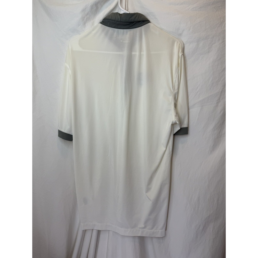 Nike Golf Tour Performance Dri-FIT Polo Shirt Mens Small White Columbia Lions - Picture 4 of 4